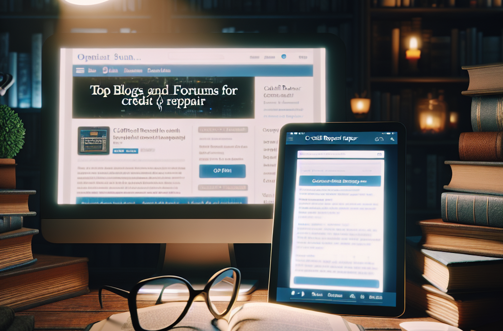 “Top Blogs and Forums for Credit Repair Support”