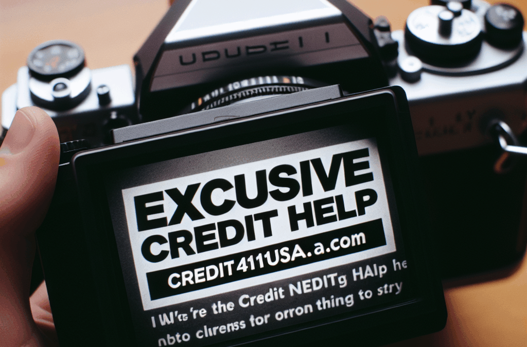 Exclusive Credit Help from Credit411usa.com