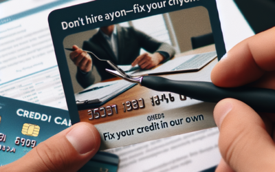 Don’t Hire Anyone—Fix Your Credit on Your Own
