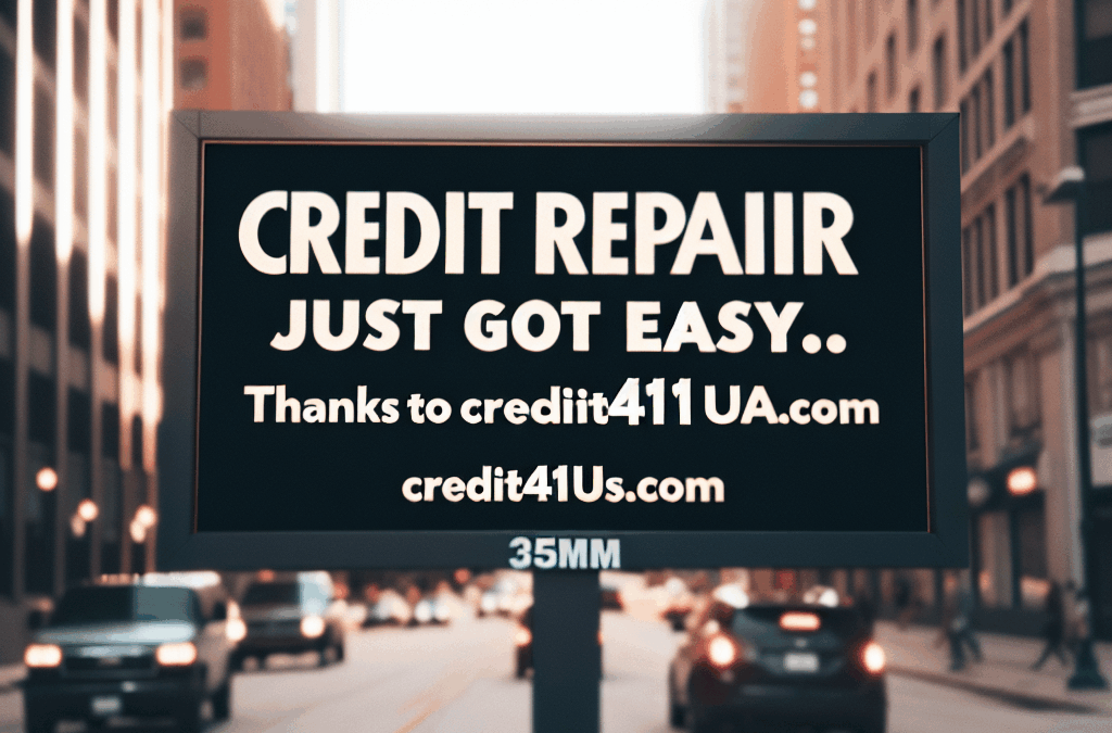 Credit Repair Just Got Easy—Thanks to Credit411usa.com