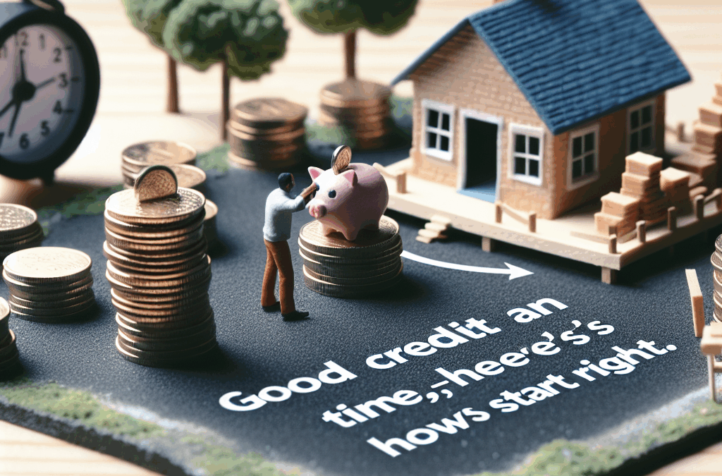 Good Credit Takes Time—Here’s How to Start Right