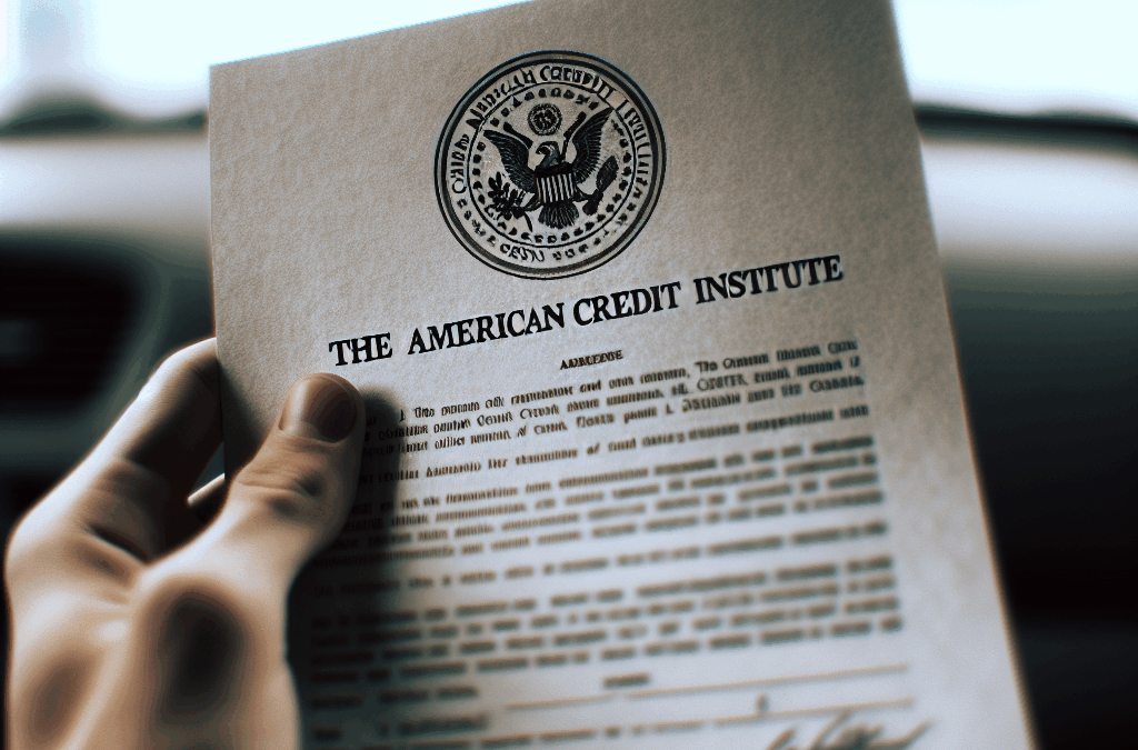 Why I Trust The American Credit Institute With My Score