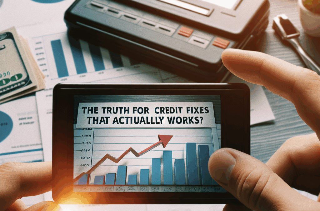 The Truth About Credit Fixes (That Actually Work)
