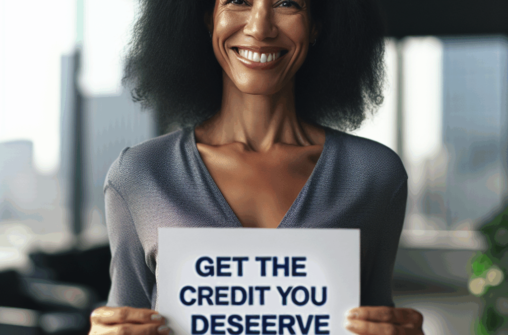 Get the Credit You Deserve 💵
