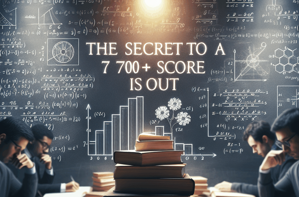 The Secret to a 700+ Score Is Out