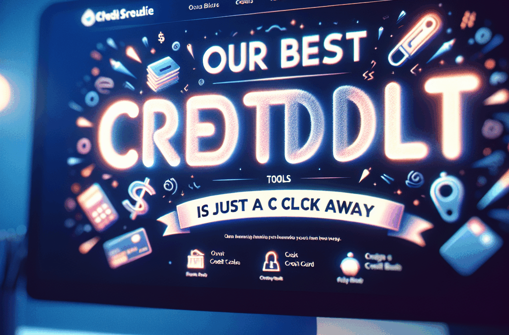 Our Best Credit Tools Are Just a Click Away