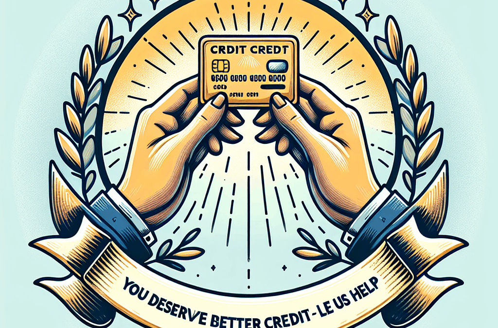 You Deserve Better Credit—Let Us Help