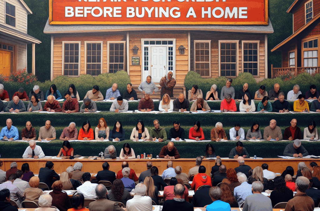 Repair Your Credit Before Buying a Home