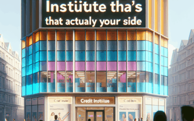 The Credit Institute That’s Actually on Your Side