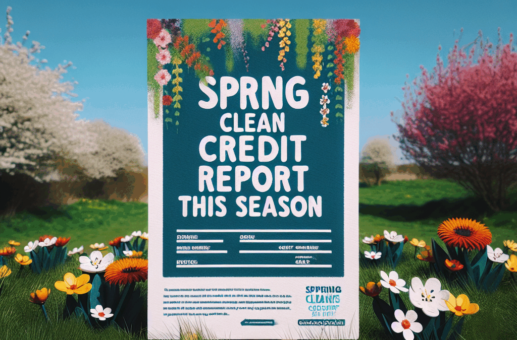Spring Clean Your Credit Report This Season