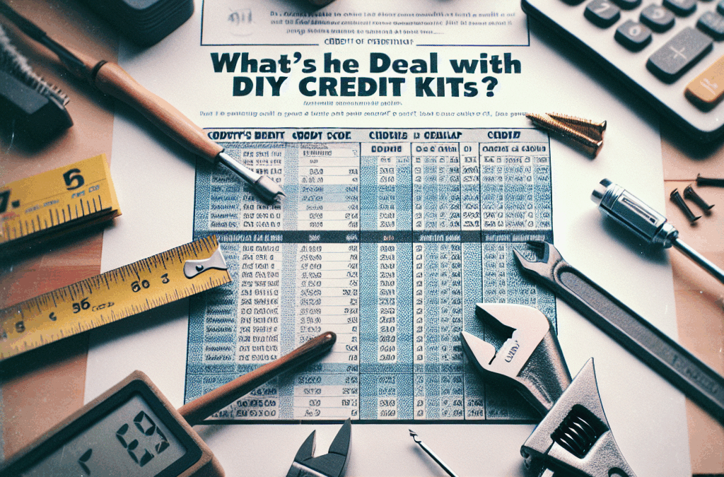 What’s the Deal with DIY Credit Kits?