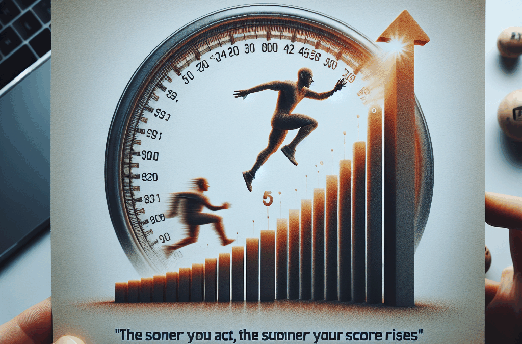 The Sooner You Act, The Sooner Your Score Rises