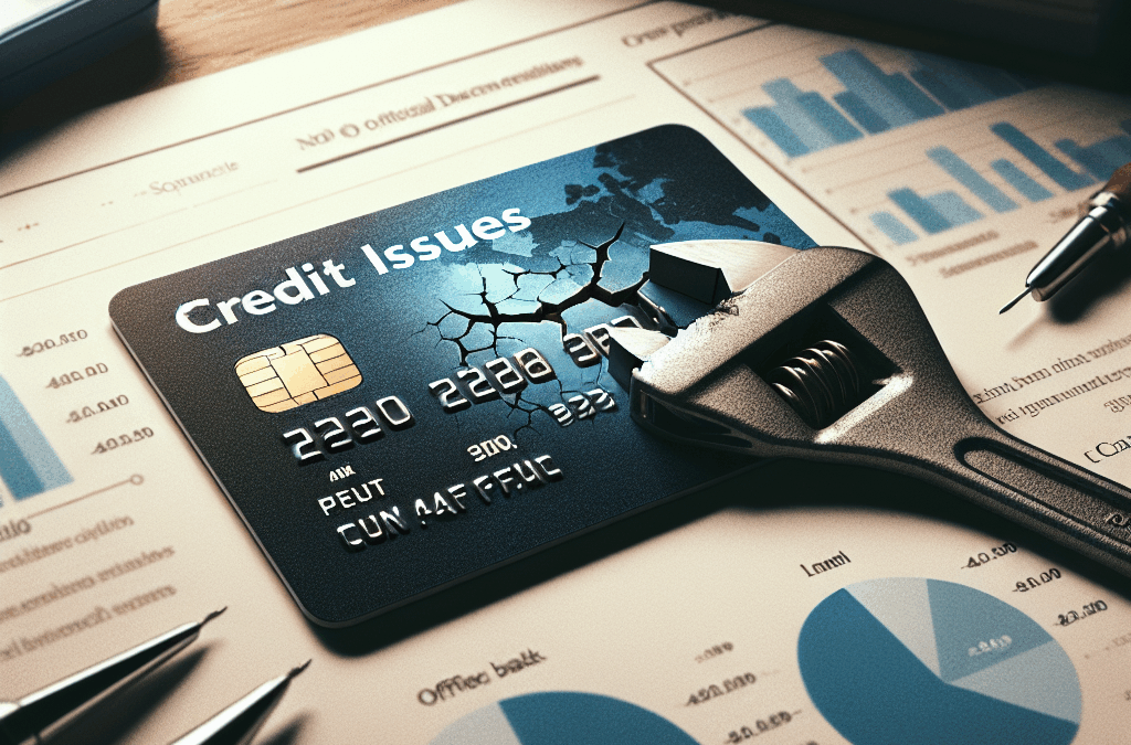 Credit Issues Won’t Disappear—But You Can Fix Them