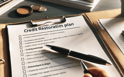 credit restoration plan