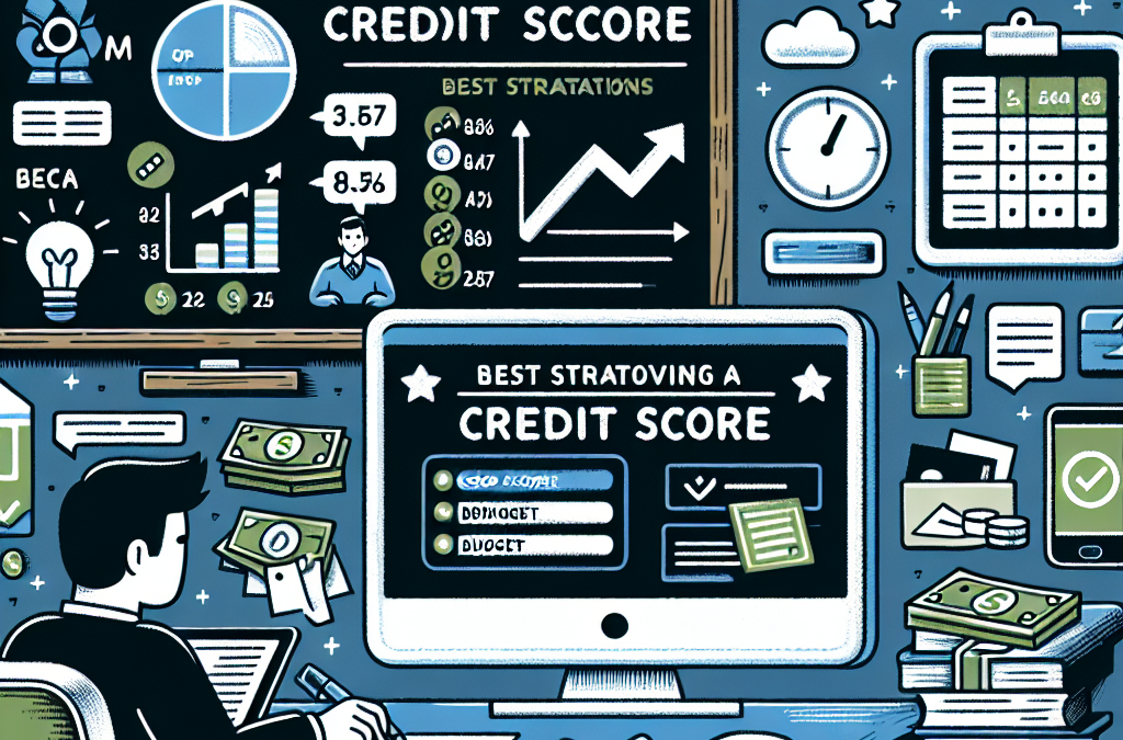 best credit score improvement strategies
