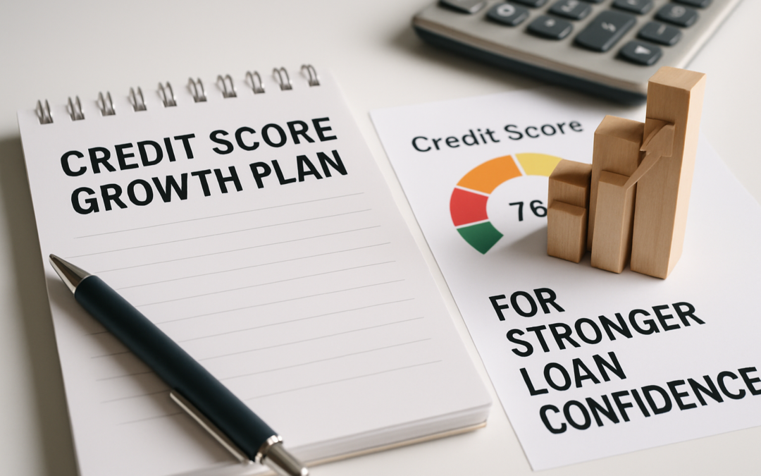 Credit Score Growth Plan For Stronger Loan Confidence