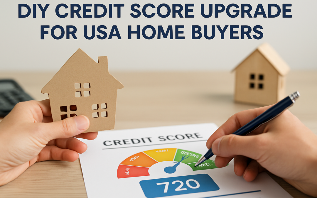 DIY Credit Score Upgrade For USA Home Buyers